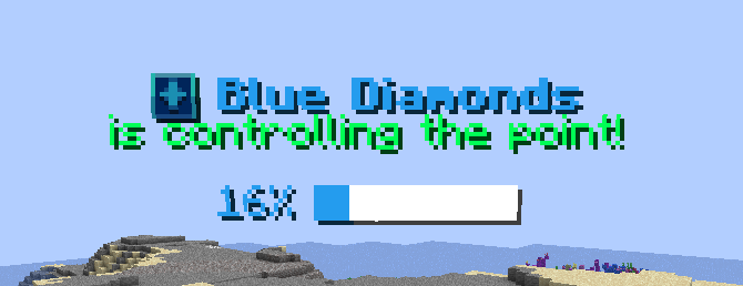Money SMP control point event with Blue Diamonds capturing